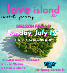 Love Island Season Finale Watch Party - Sunday, July 12 at 8:00 PM at Silk City Diner in Northern Liberties, Philadelphia